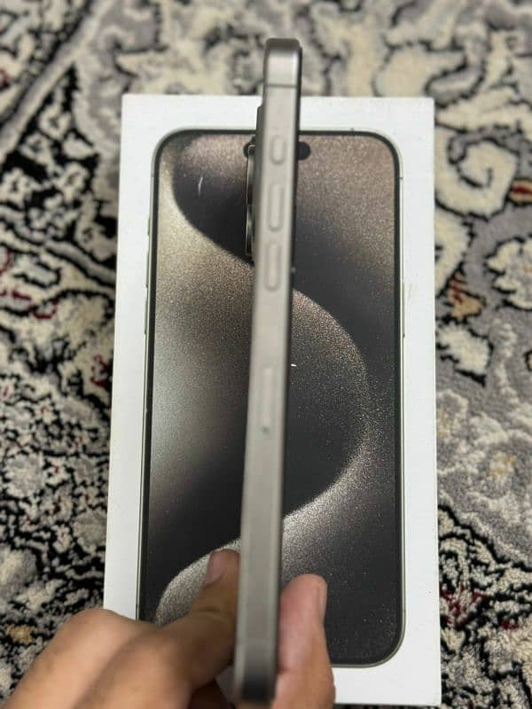 iPhone 15 Pro Max 256GB Natural Titanium Dual Approved Complete 10/10 2