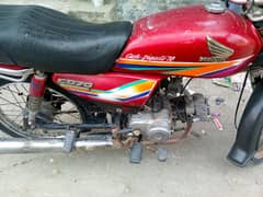 Honda 70cc bike urgent sale 0