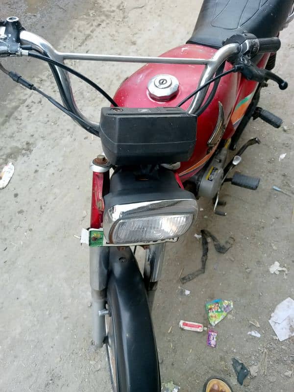 Honda 70cc bike urgent sale 1