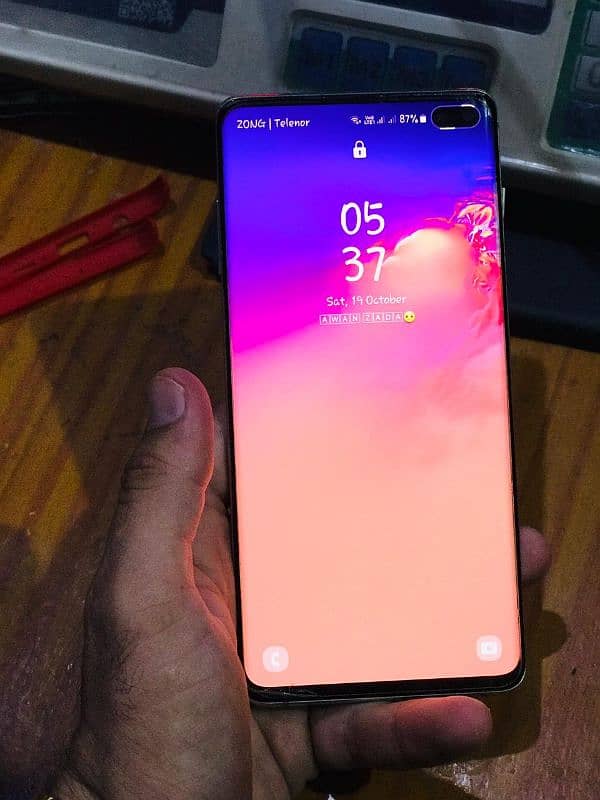 Samsung S10plus pTA officially approved dual sim  8/128 4