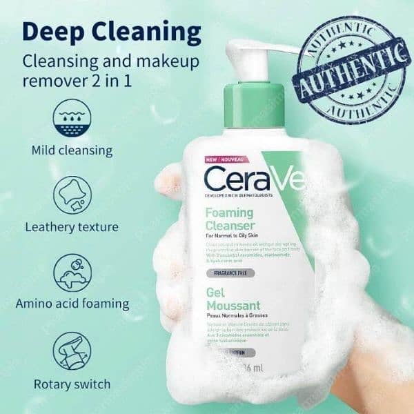 Foaming cleanser delivery at home 0