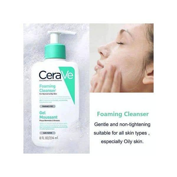 Foaming cleanser delivery at home 1