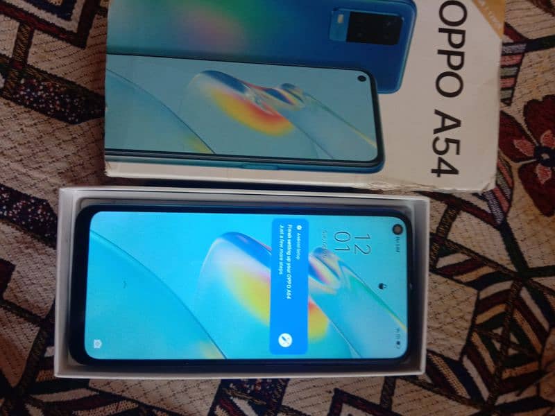 4/128GB Pta approve oppoA52 for sale 1