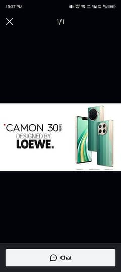 Camon 30 (8 256 Screen finger 120hz 70wt just box open Exchnge posible