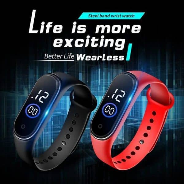 Sports LED Electronic wrist watch 1