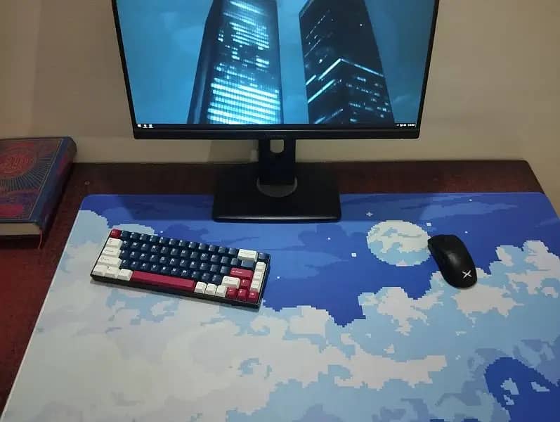 Gaming Setup (PC + Monitor + Keyboard + Mouse + Mousepad +Headphones) 1