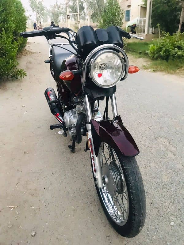 yamaha YBZ 125 zero meter condition 2