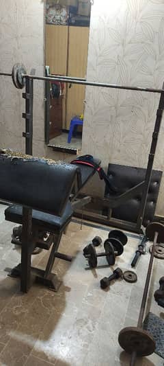 commercial bench press 14 gauge latpull down pulley and rowing