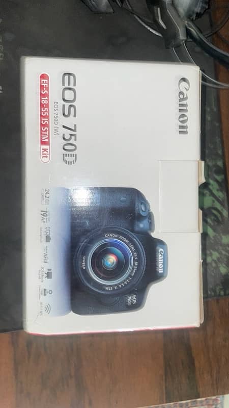 CANON 750D fresh condition 0