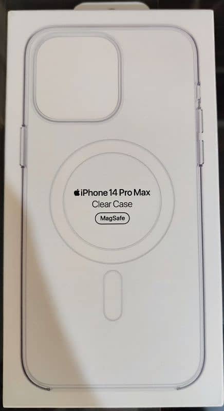 Original, Brand New Sealed, iPhone 14 Pro Max Clear MagSafe Case 0