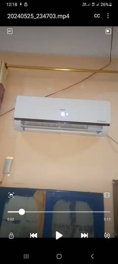 Haier Ac 1 tin DC inverter 0