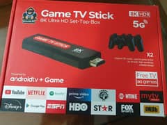 Tv game stick android box 8k