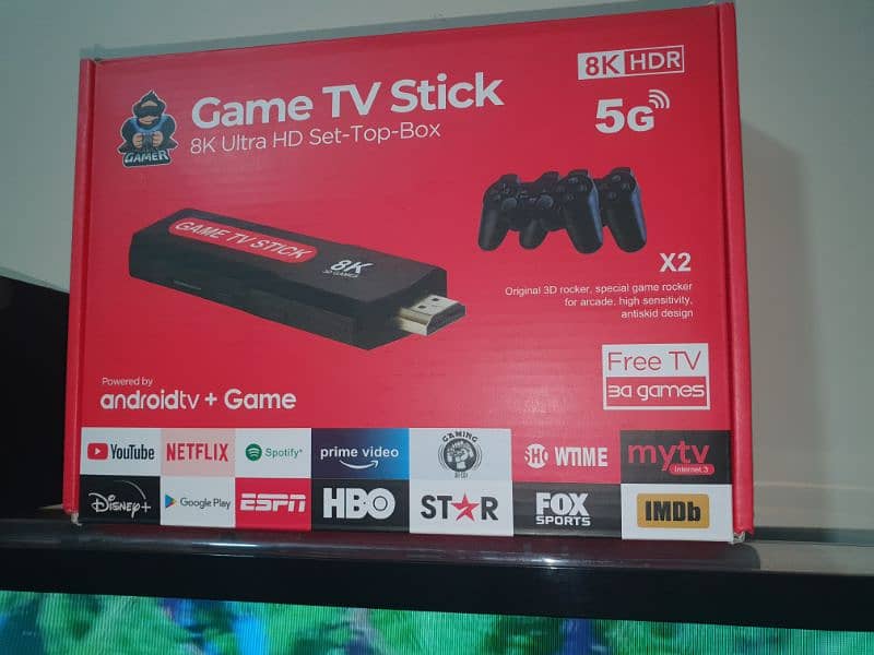 Tv game stick android box 8k 7