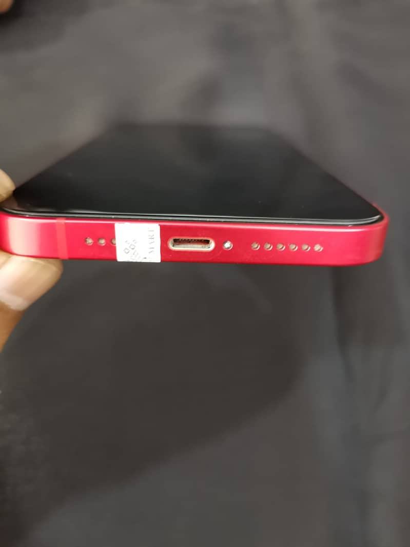 I phone 14 plus in  red color 2