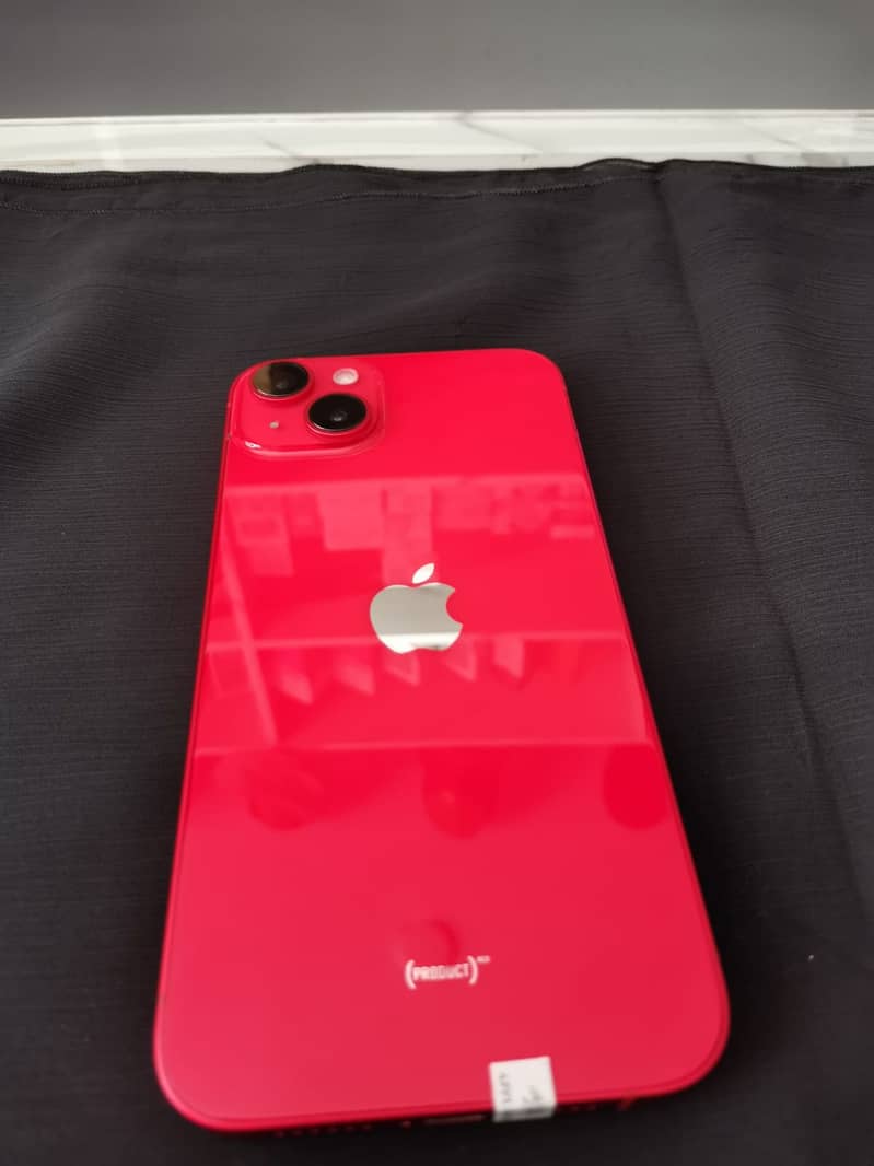 I phone 14 plus in  red color 5