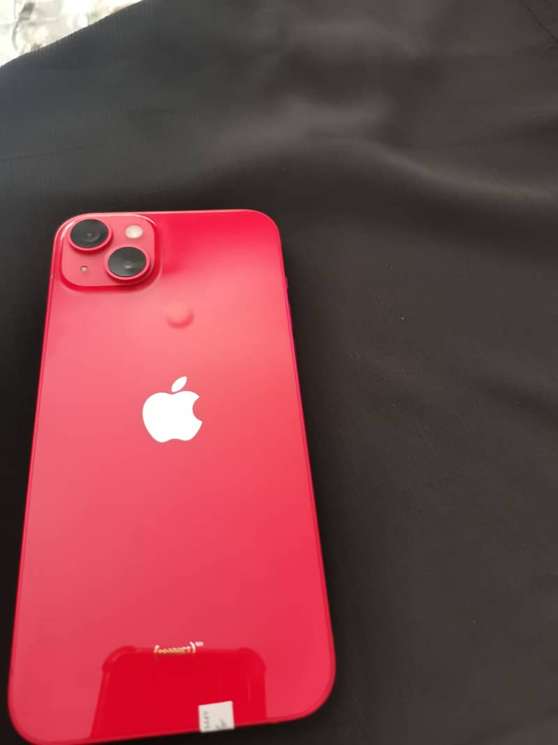 I phone 14 plus in  red color 6