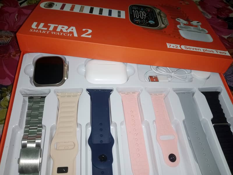 Ultra 2 Smart watch 7+2 with airpods 1