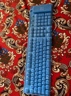 silicone keyboard USB Wired flexible soft waterproof