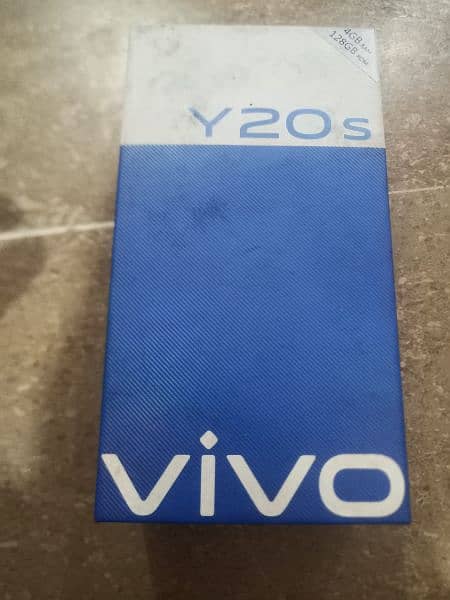 vivo y20s 4gb 128 with box 7