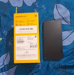 realme c21 3/32 ram. 10/10 with box 0