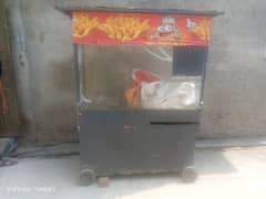 food stall fast food stall chips stall cart