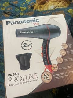 new hair dryer. panasonic