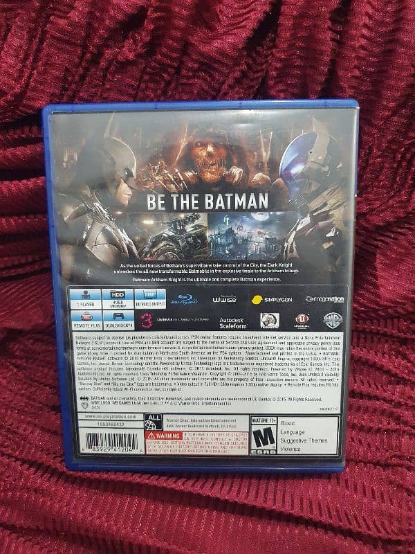 Batman Arkham Knight PS4 1