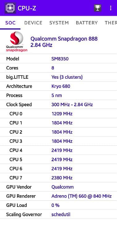 Samsung S 21 ultra minor dot Snapdragon variant 4