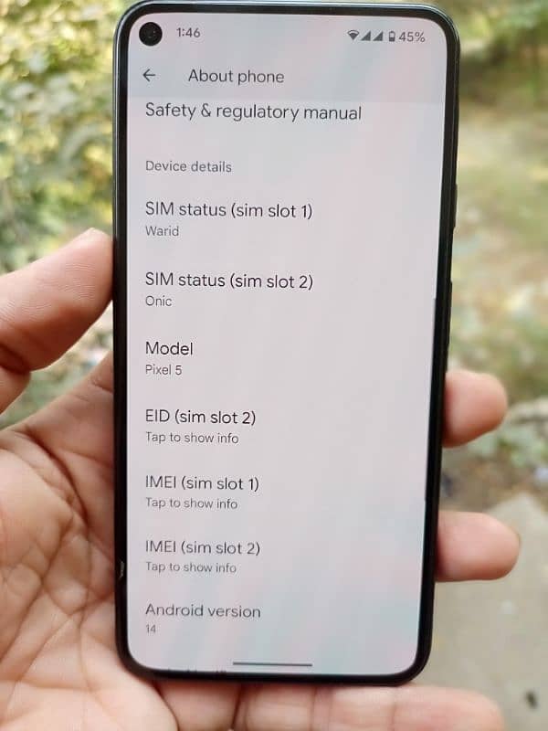 Google Pixel 5 Waterpack 7