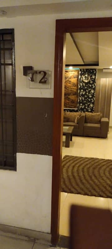 1BED STUDIO FURNISHED APORTMENT IS AVAILABLE FOR RENT IN SECTOR B BAHRIA TOWN LAHORE 3