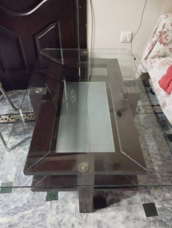 GLASS TOP TABLE 1