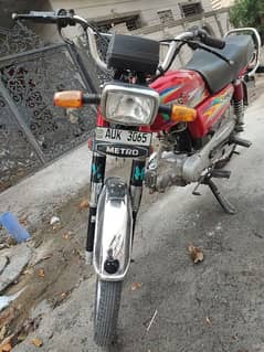 70cc bike metro good condition