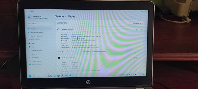 HP probook 8