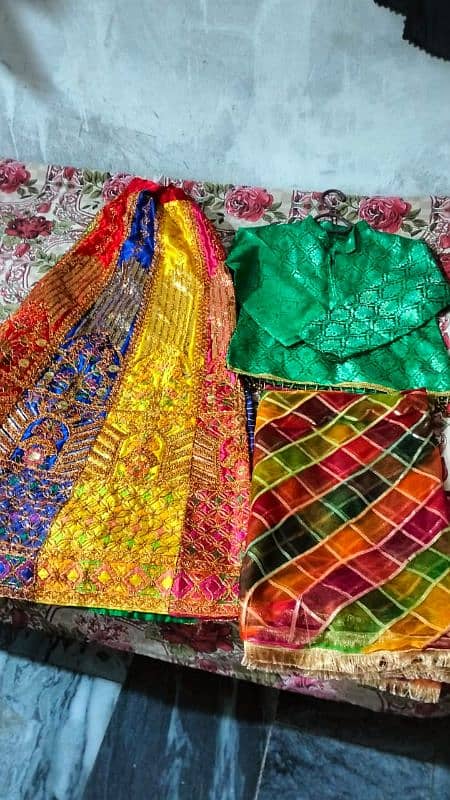 Lehnga,kurti,dupta Medium size 2