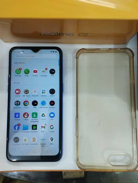 REALME C2 10/10 WITH ORIGINAL CHARGER COMPLETE BOX 0309,,30,,90,,482 5