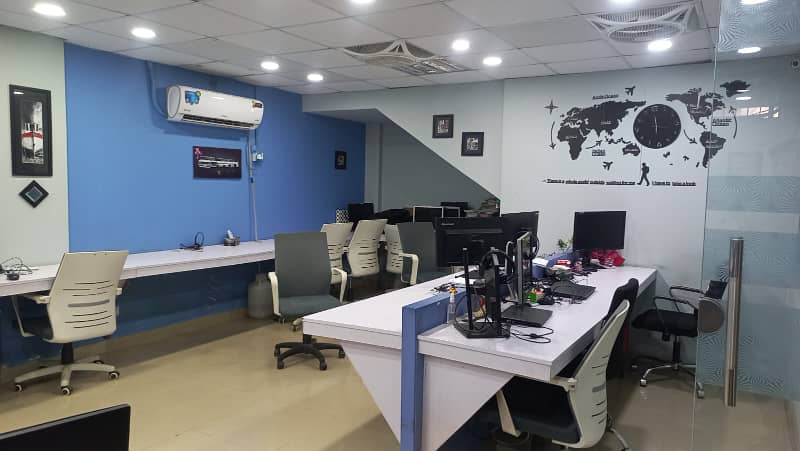 10 Marla IT Office In Basement Available For Rent In K Block Model Town Lahore 1