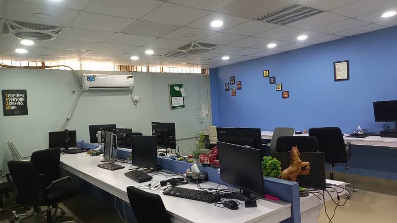 10 Marla IT Office In Basement Available For Rent In K Block Model Town Lahore 2