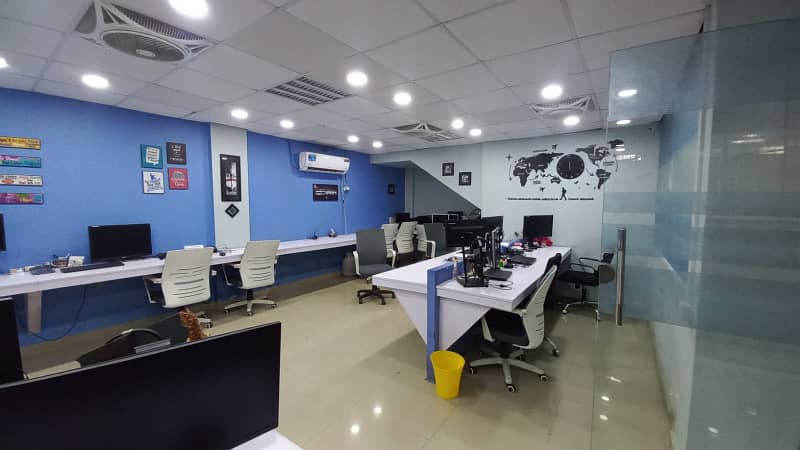 10 Marla IT Office In Basement Available For Rent In K Block Model Town Lahore 3