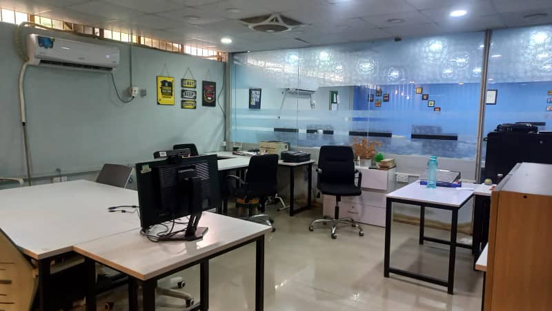 10 Marla IT Office In Basement Available For Rent In K Block Model Town Lahore 4