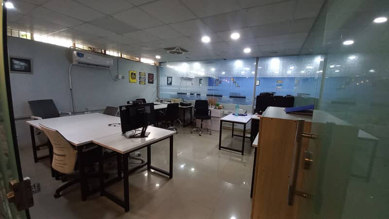 10 Marla IT Office In Basement Available For Rent In K Block Model Town Lahore 5