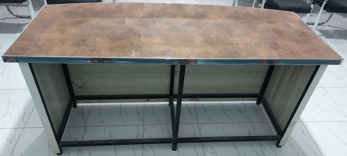 Metal Frame Reception/Office Table 7