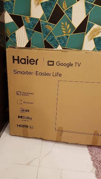 Haier 65" Smart Tv 1