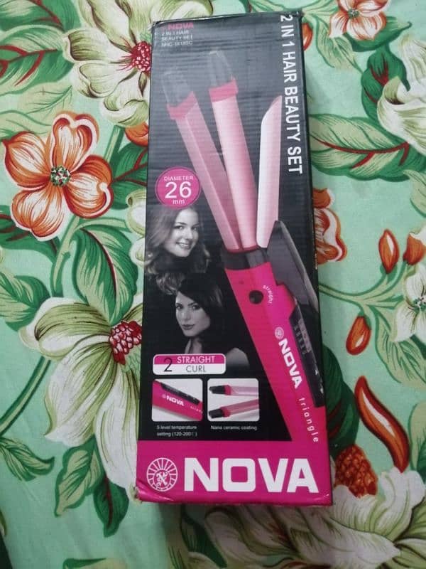 Nova 2 in 1 hair beauty set 1