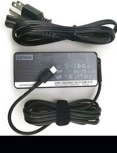 lenovo 65w type c charger with power cable