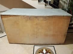 Heavy wooden counter table for sale in low price.