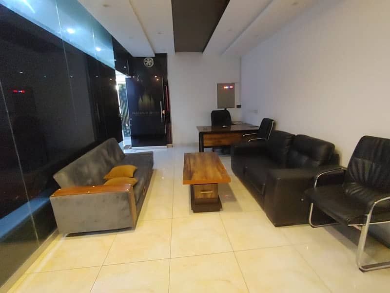 DHA Phase 6 Main Boulevard Fully Furnished Brand new 4 Marla Commercial Floor Is Available for rent on prime location. 2