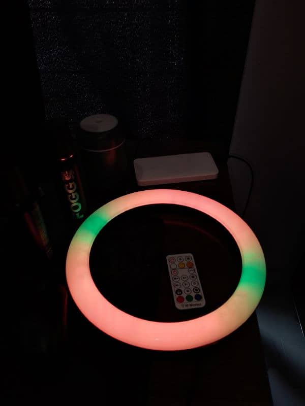 RGB Remote Controlled Ring light 3