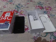 redmi 14c (6+6/128) black lush condition