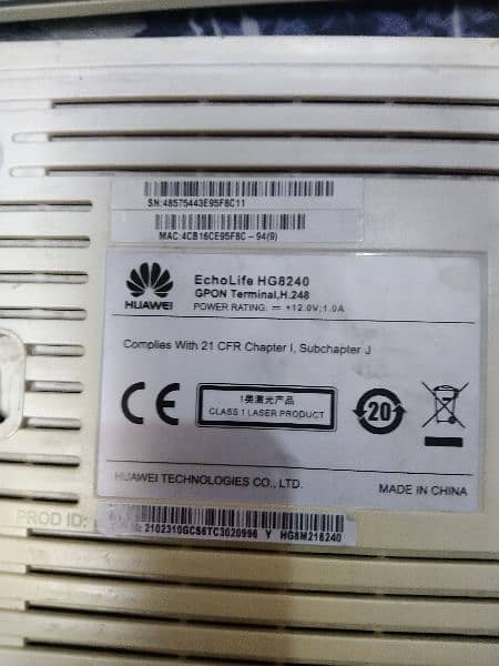 Huawei  Gpon 4pot 1