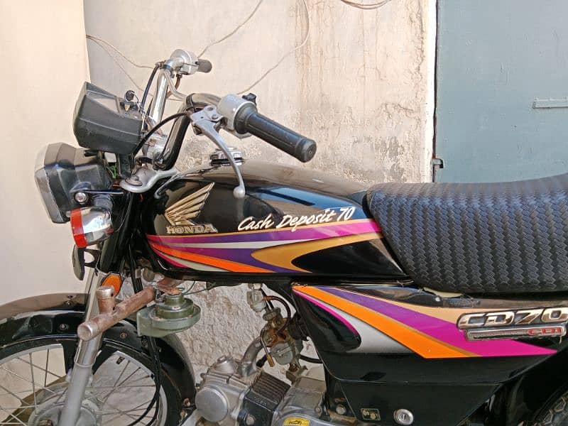 Honda CD 70 Black 0